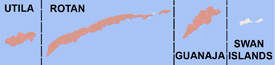 Range map of Boa constrictor